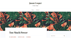 Desktop Screenshot of jasoncosper.com