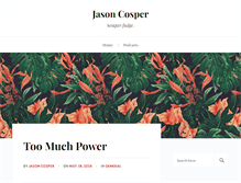 Tablet Screenshot of jasoncosper.com